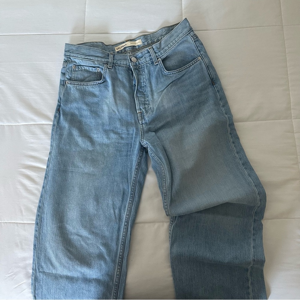 Grlfrnd bella low rise jeans